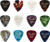 Fender 351 Celluloid Medley Extra Heavy 12-Pack Fender 351 Celluloid Medley Extra Heavy 12-Pack